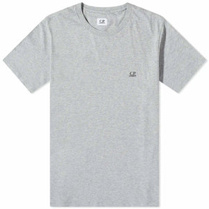 CP Company Grey Logo Print T-Shirt