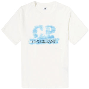 CP Company White Logo T-Shirt