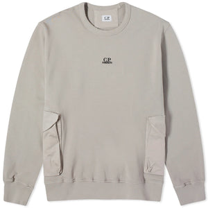 CP Company Embroidered Logo Pocket Sweatshirt