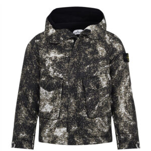 Stone Island Junior Camouflage Utility Jacket