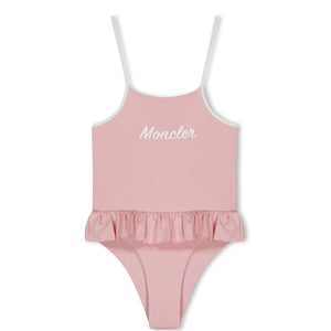 Infants Moncler Pink Logo Swimsuit