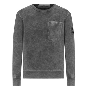 Stone Island Junior Dust Treatment Sweatshirt