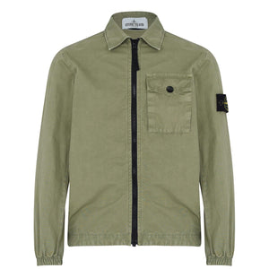 Stone Island Junior Khaki Overshirt