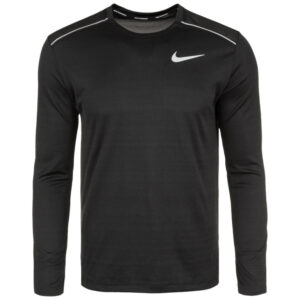 Nike Black Long Sleeve Miler T-Shirt