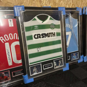 SIGNED BRIAN MCCLAIR FRAMED SHIRT