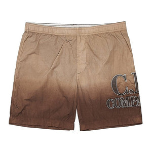 CP Company Chrome-R Immersion Dyed Logo Swimshorts