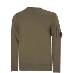 Kids CP Company Khaki Lens Sweatshirt