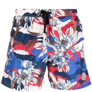 Moncler Floral Print Swimshorts