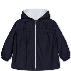 Girls Moncler Navy Raka Hooded Jacket