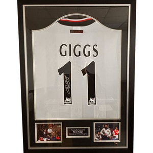 Ryan Giggs Signed & Framed Shirt