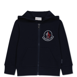 Kids Moncler Fleece Zip-Up Hoodie