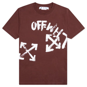 Off-White Paint Script Over Skate