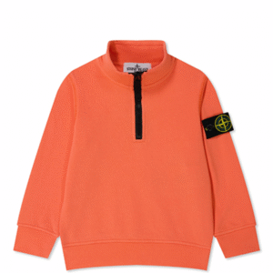 Stone Island Junior 1/4 Zip Sweatshirt