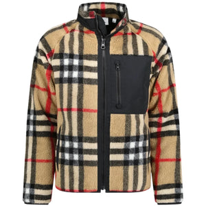Burberry Full Check Fleece Jacket