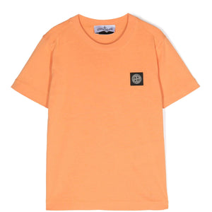 Stone Island Junior Orange Patch T-Shirt