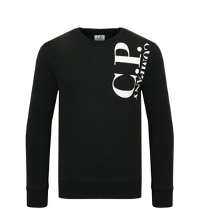 Kids CP Company White Logo Sweatshirt