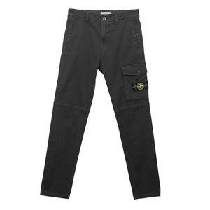 Stone Island Junior Black Cargos