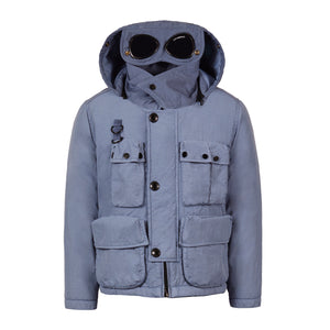 Kids CP Company Flatt Nylon Down Goggle Jacket