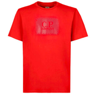 CP Company Red Stitch Logo T-Shirt