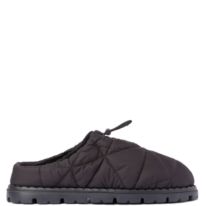 Prada Black Nylon Mule