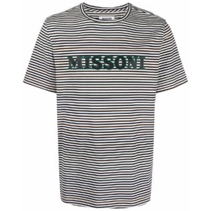 Missoni Stripe Logo T-Shirt
