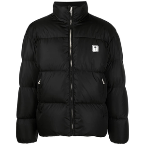 Palm Angels Logo Black Jacket