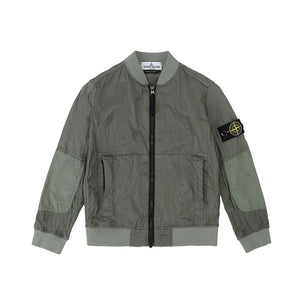 Stone Island Junior Nylon Metal Bomber Jacket