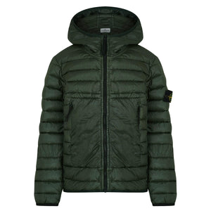 Stone Island Junior Loom Woven Down Jacket