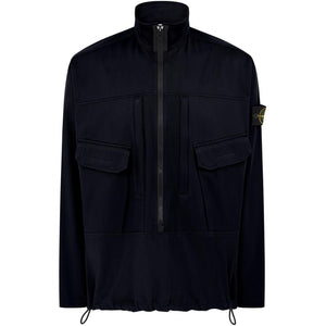 Stone Island Black Canvas Overshirt