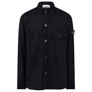 Stone Island Brushed Cotton Overshirt