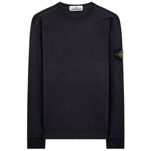 Stone Island Navy Crewneck Sweatshirt