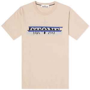 Stone Island Rose Split Logo T-Shirt