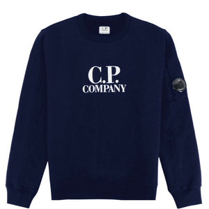 Kids CP Company Navy Lens Sweatshirt