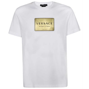 Versace White Graphic T-Shirt