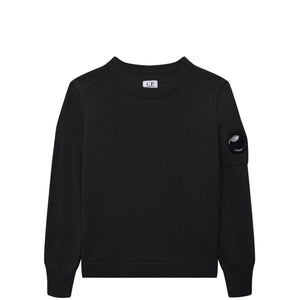 Kids CP Company Fine Knit Lens Sweatshirt