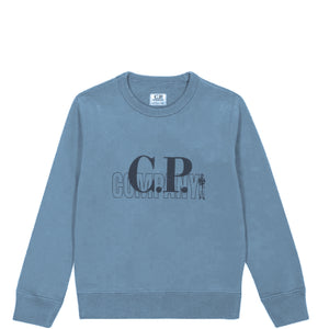 Kids CP Company Blue Sweatshirt