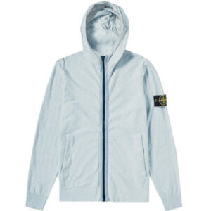Stone Island Zipped Hoodie Sweatshirt