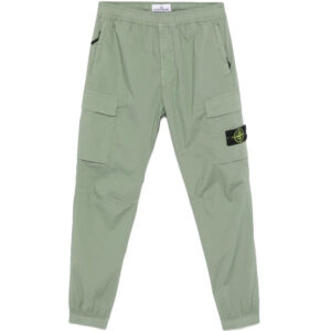 Stone Island Brushed Cotton Cuffed Cargo Pants