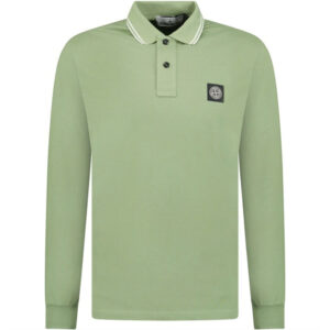 Stone Island Long Sleeve Polo Shirt